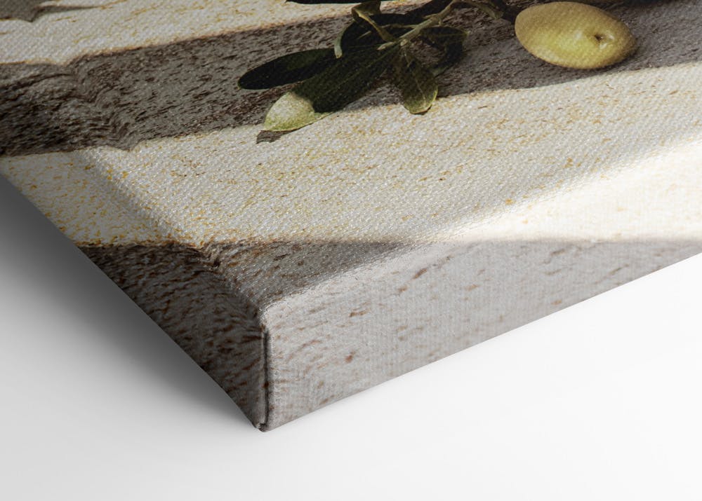 Sunlit Olives Canvas print