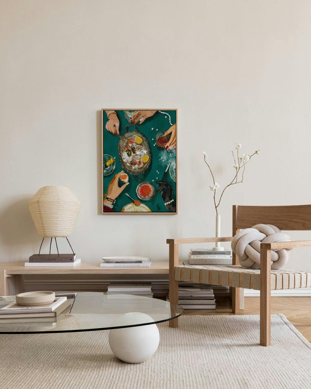 Ekaterina Zagorska - Luxury Dinner Canvas print