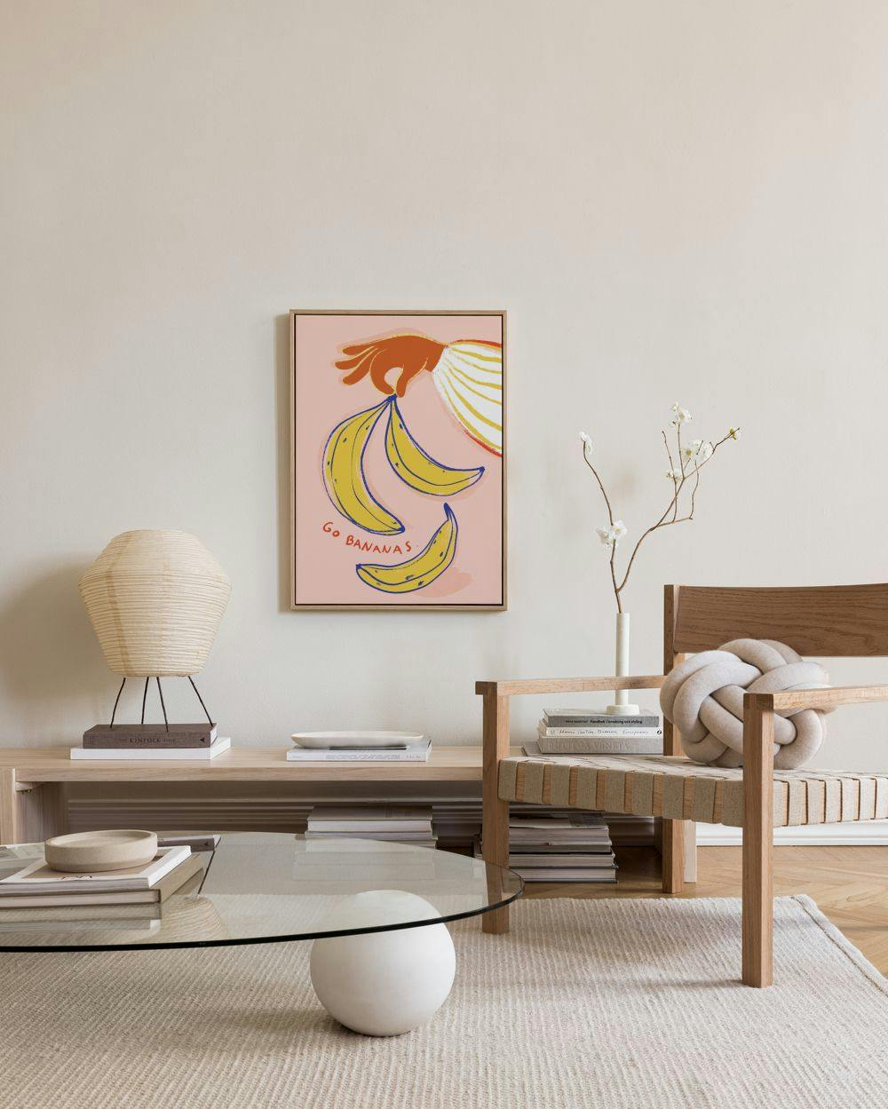 Go Bananas Canvas print