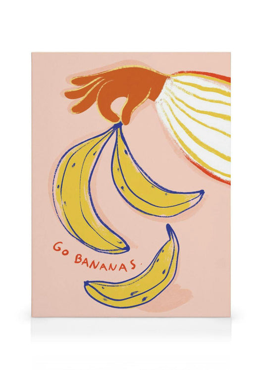 Go Bananas Canvas print