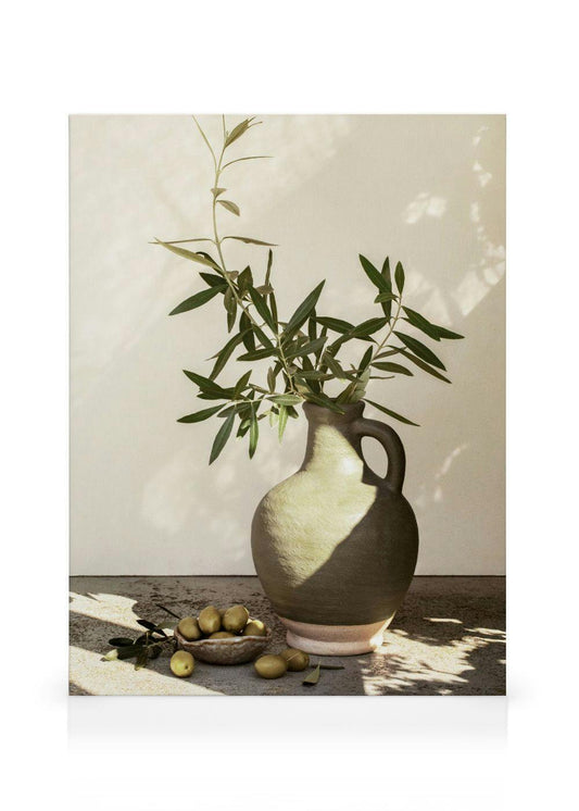 Sunlit Olives Canvas print