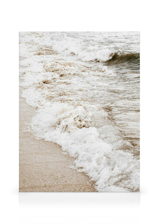 Sand And Waves Canvas print